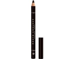 L'Oréal Paris Haute Couleur Crayon Khol Eyeliner - Brun Leather - Intense kleur en definitie - Romige textuur met sheaboter
