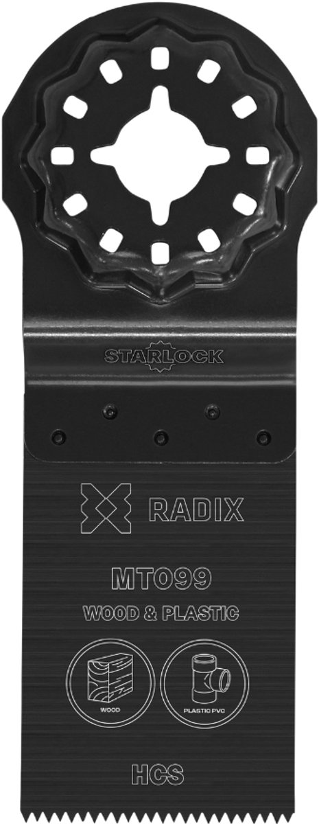 Radix – Multitool zaagblad – Snel hout – 32mm