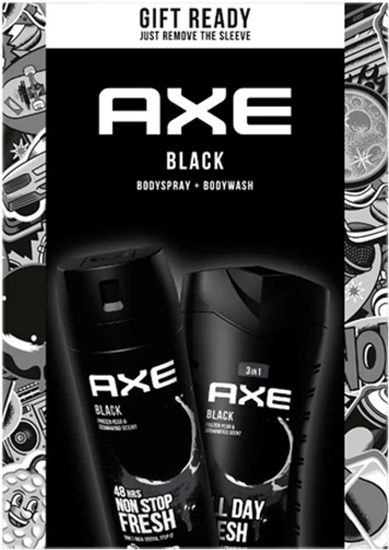 AXE Giftset Douchegel & Deodorant Black