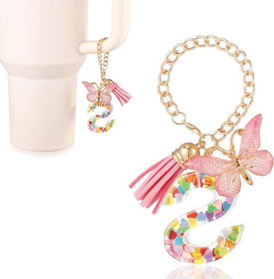 yanwuwa Stijlvolle Telefoon Charm Modieuze Sleutelhanger Hanger Kralen Sleutelhanger Accessoire Kleurrijke Tas Portemonnee Rugzak Portemonnee Hangers, Rood, M