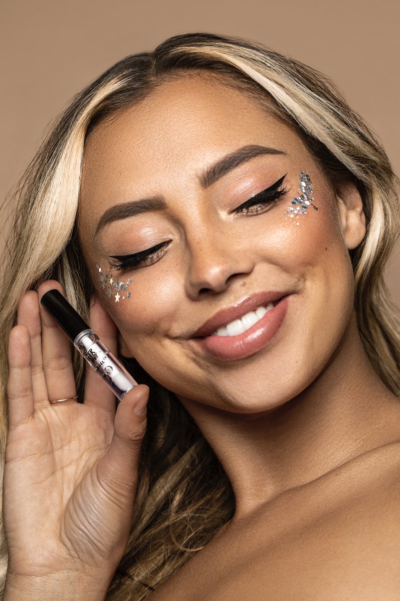 GetGlitterBaby® - Glittergel Glitter Gel Glue Huidlijm met Kwast | Huid Lijm Chunky Festival Glitters Huid Lijm | Gezicht en Lichaam Glitterlijm | voor Face and Body Jewels — cadeau in Verzorging - foto 3