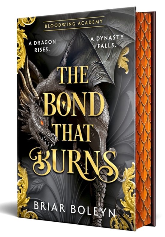 Bloodwing Academy-The Bond that Burns - cover