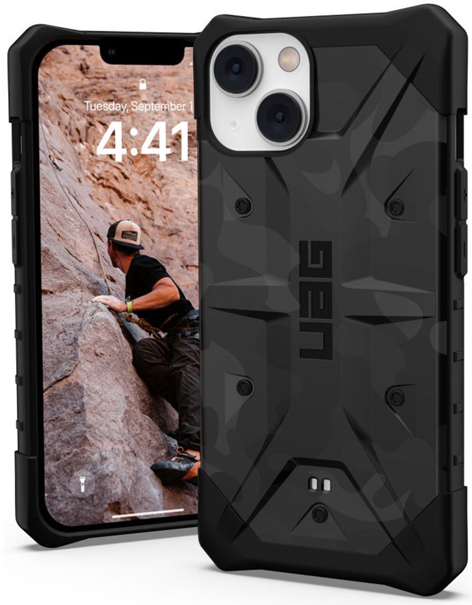 UAG - Pathfinder SE geschikt voor iPhone 14 Plus Hoesje - midnight camo