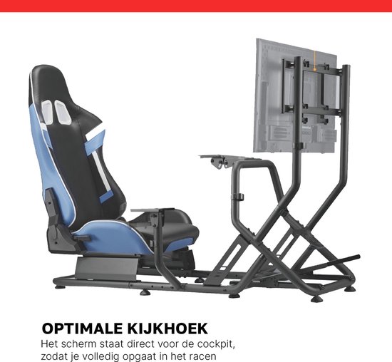 REBBLERS® Monitor Mount voor SIMR 300 - Monitor Arm - Voor Racing Simulator Cockpit - Monitor Beugel van Merkloos — afbeelding 2