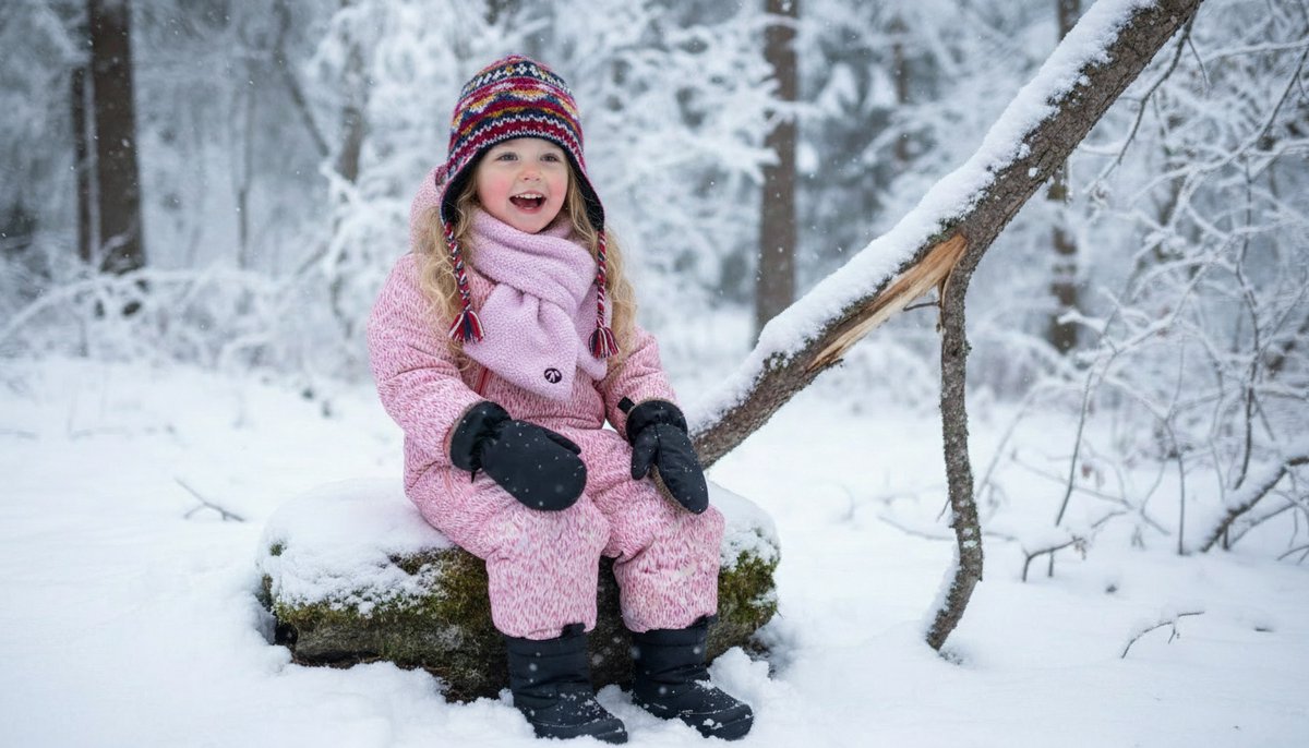 Ducksday Winterpak – Skipak voor baby’s – Sneeuwpak – snowsuit – Waterdicht & PFAS-vrij – Gerecycled Polyester – – Lee Paars