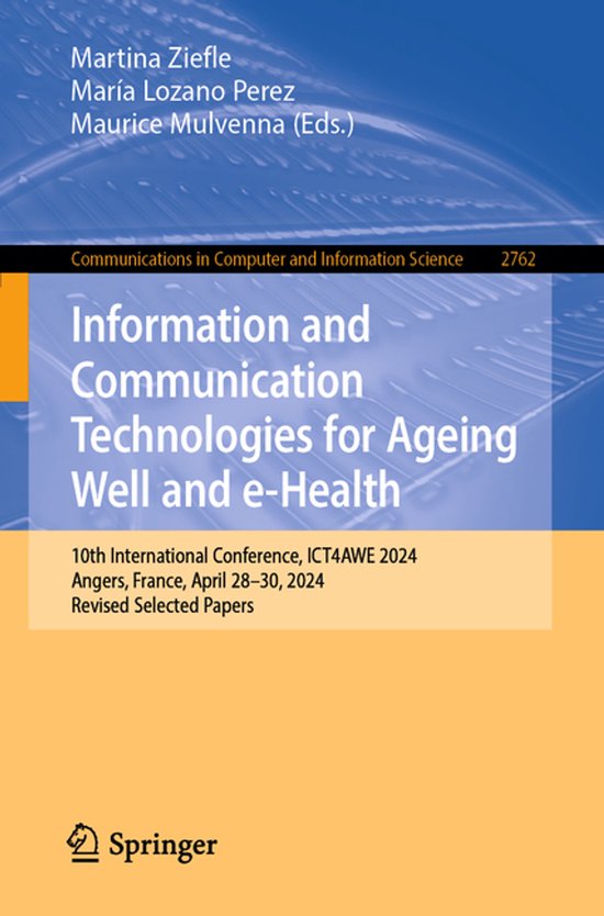 Communications in Computer and Information Science2762- Info ... - cover