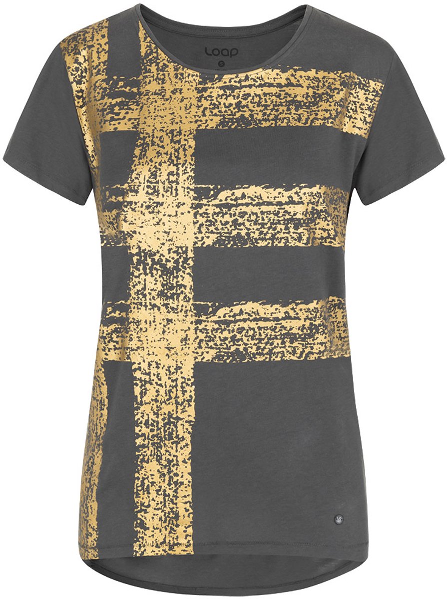 Dames T-shirt Loap Asaja Grijs - M