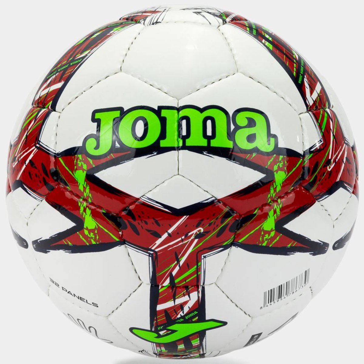 Voetbal joma dali iii rood-fluor groen rood 5