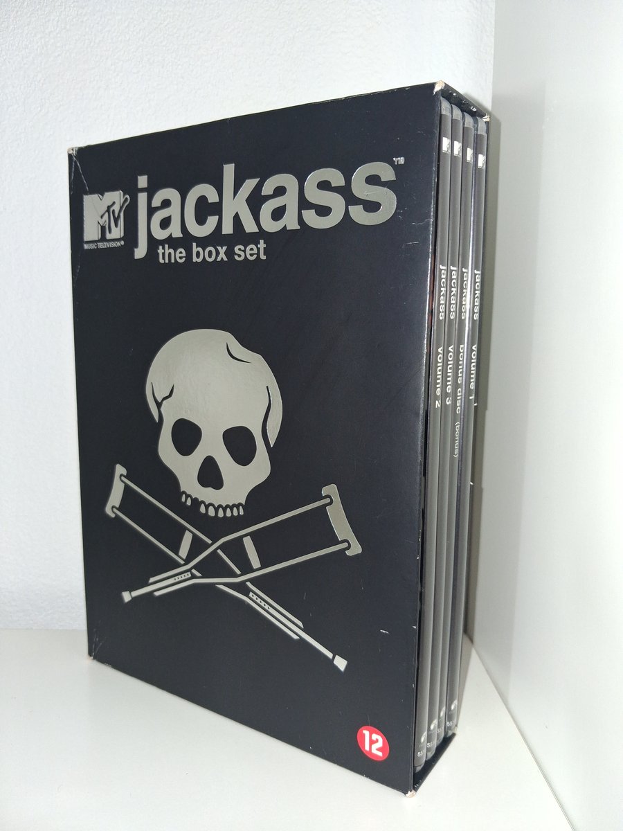 Jackass Collection - DVD set met 4 discs - Inclusief 5 uur