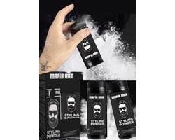 Haar Styling Poeder Wax- Haarpoeder- Volumepoeder- Texture Powder Wax- Volume- Mannen- Vrouwen- Haar opsteken Volumepoeder- Medium Hold MAFIA MEN
