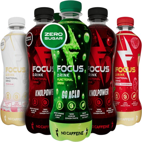 Focus Drink® - Proefpakket - 6 Pack