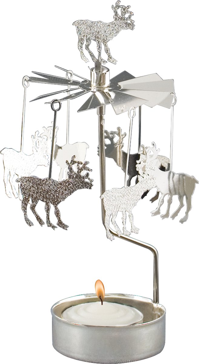 ELAND ROTARY CANDLE ZILVER - PLUTO PRODUKTER