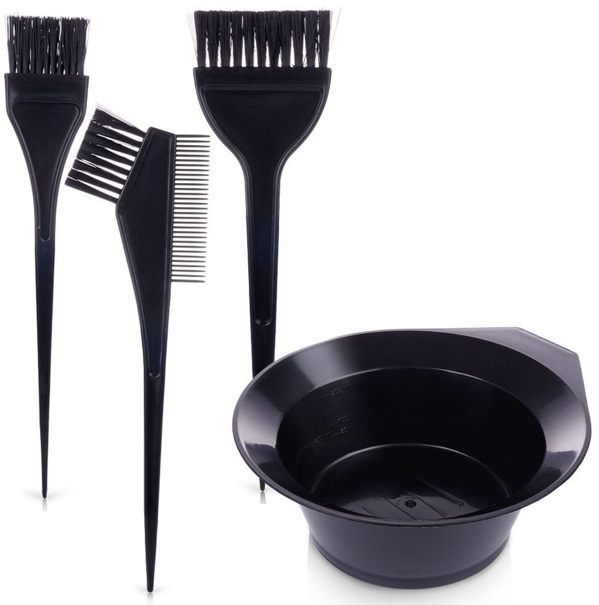 Eleganza - Haarkleur Set - 4 Stuks - Praktisch - Duurzaam - Universeel