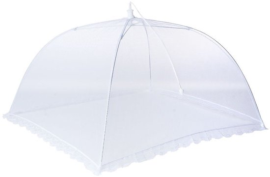 Opvouwbaar Vliegennetje / Vliegenkapje 45 x 45 cm - Hoogte 20 cm — afbeelding 3