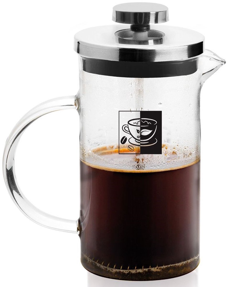 Orion - Zaparzacz Tłokowy - 800 ml - Glas - Staal