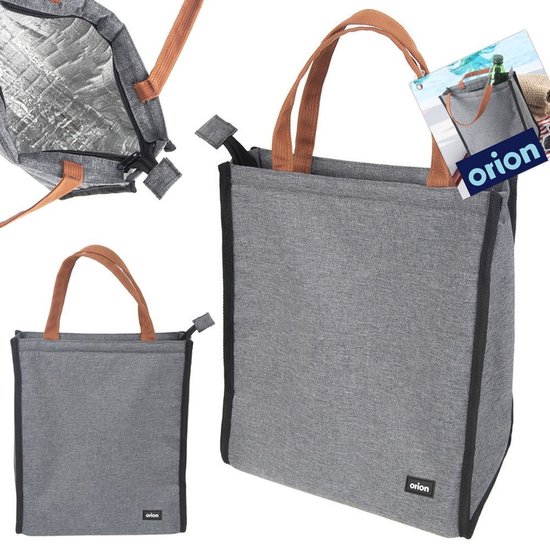 Koeltas Grijs 7 l - Lunchtas - Koeltasje - Geïsoleerde - Koelbox van KOEL — afbeelding 5