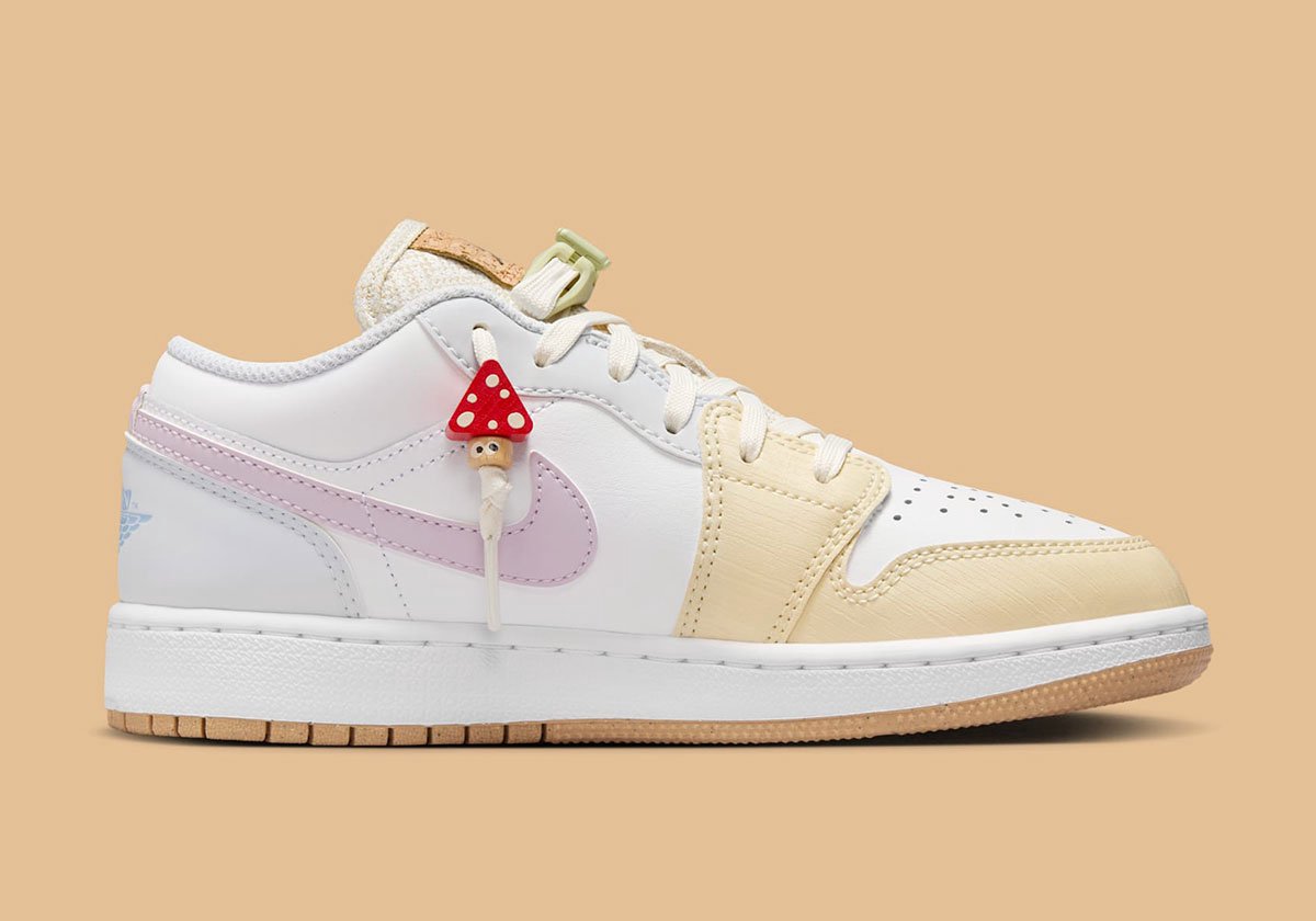 Nike Nike Air Jordan 1 Low Kinder Sneaker Limited Edition Paars