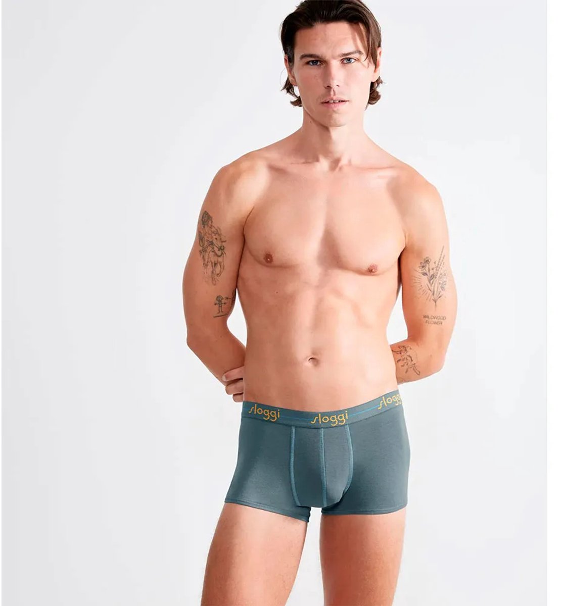 sloggi Retro Boxer Blue Start