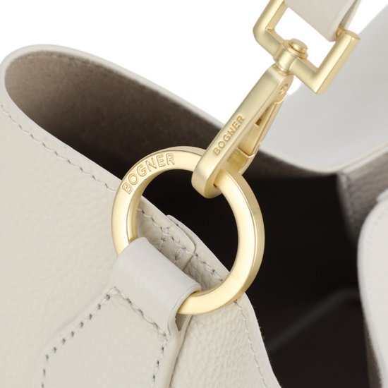 Bogner Sac à épaule bandoulière Pontresina Neve Jessi Hobo Bag Birch Écru