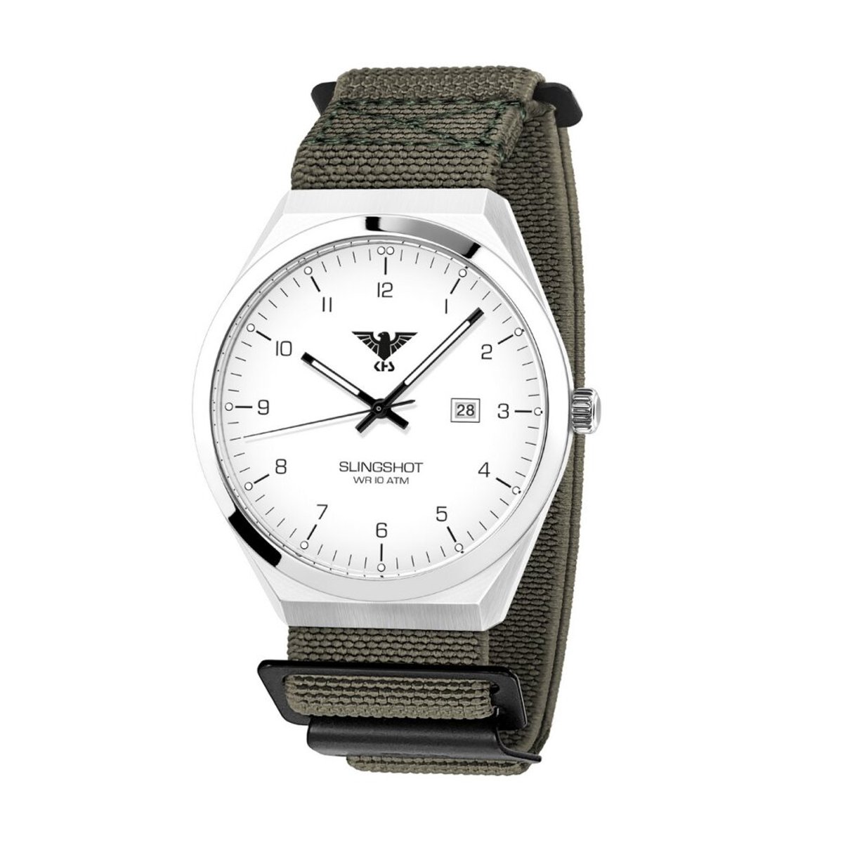 KHS - KHS.SLIS.DFSGO - Polshorloge - Heren - Kwarts - SLINGSHOT Steel