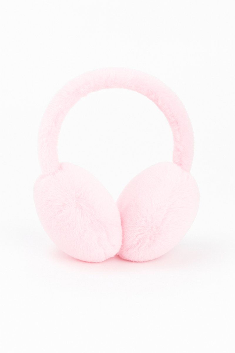 Pluche Lichtroze Oorwarmers – Superzachte Winter Earmuffs – Comfortabel & Warm – Dames / Kinderen – 4 Kleuren – Winter Fashion Accessoire