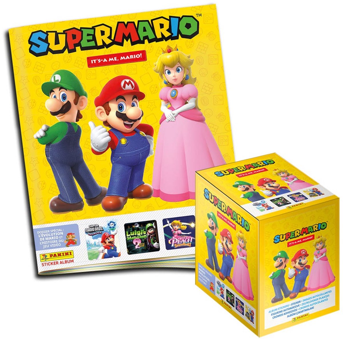 Super Mario 2 Sticker Collection - Promo Pack FR Panini