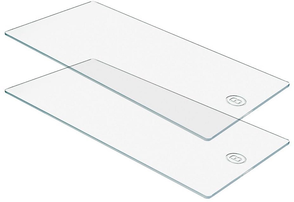 2x Kunststof Persplaten B voor Reliëf en Stanzen - 15x30x0.3 cm - Slijtdelen voor Machines