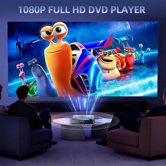 HD DVD Speler met HDMI, USB en Afstandsbediening — afbeelding 5