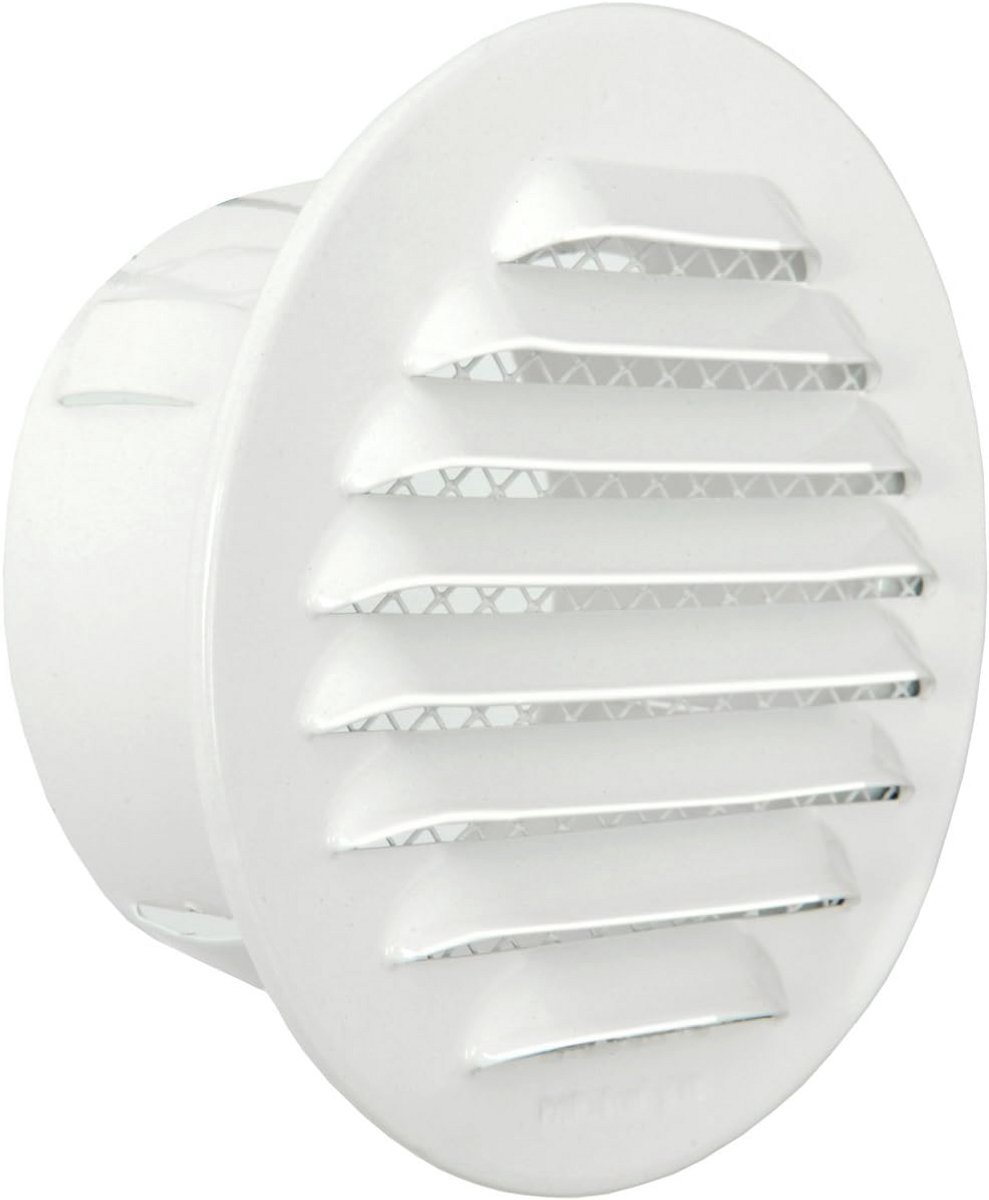 Ronde Inbouwgrill van Aluminium Ø 100 mm voor Ventilatie