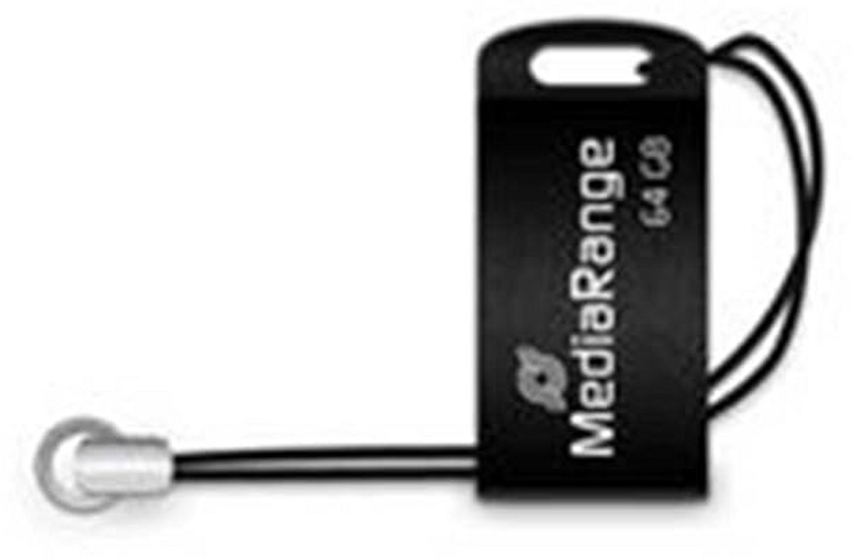 Compacte USB 2.0 Nano Geheugenstick 16GB - Mini Flash Drive met Sleutelhanger