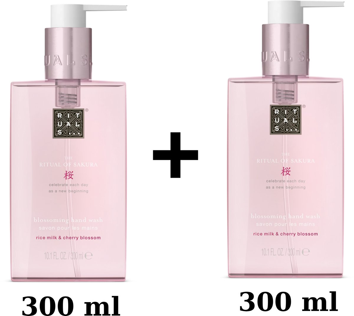 Rituals of Sakura - 2 X Hand Wash Zeep 300 ml = 600 ml