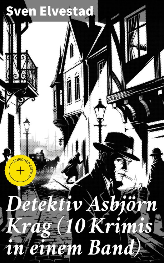 Detektiv Asbjörn Krag (10 Krimis in einem Band) - cover