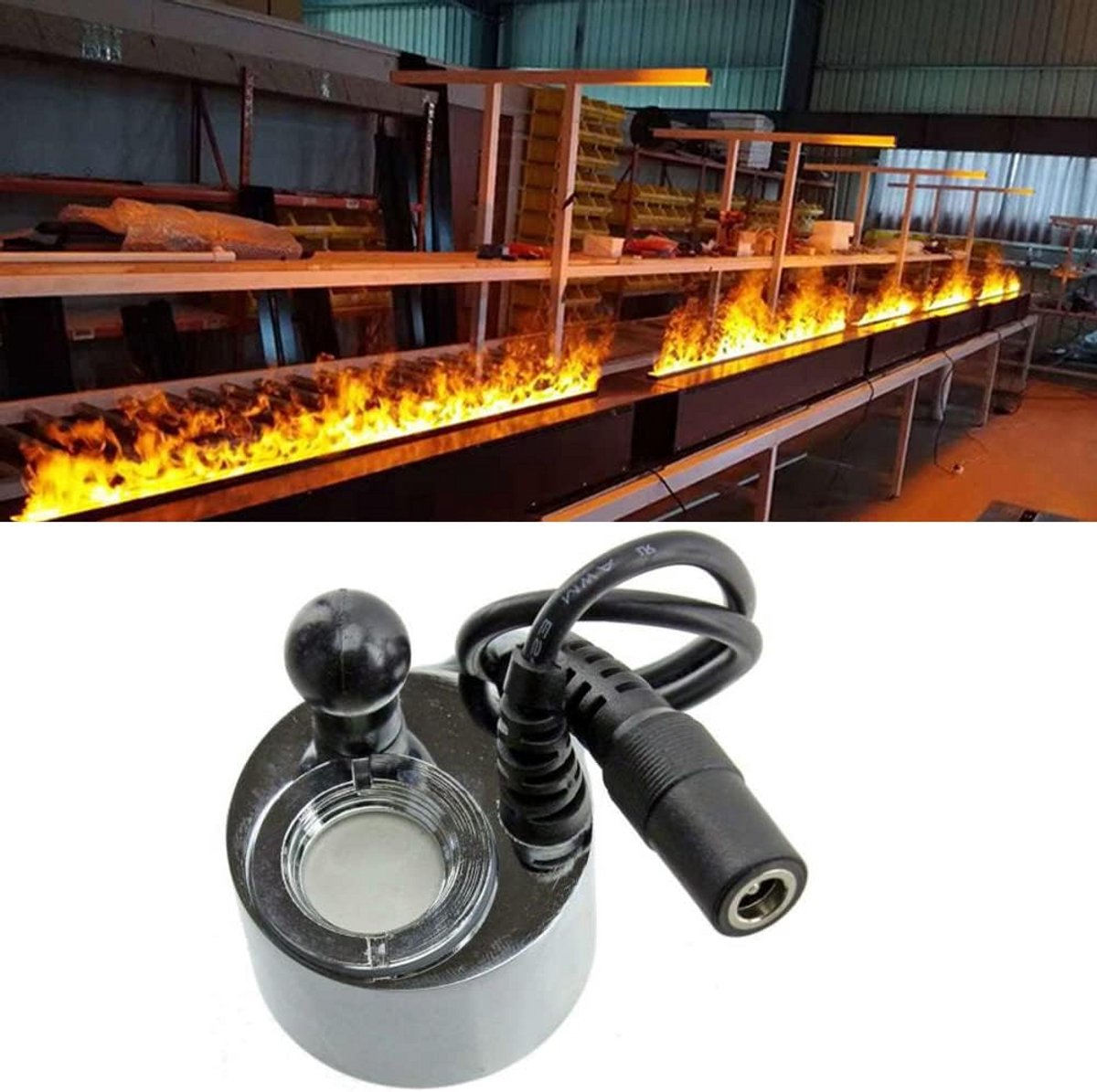Elektrische Waterdamper Transducer voor Opti-Myst Verwarmingselement - Glas Schijf