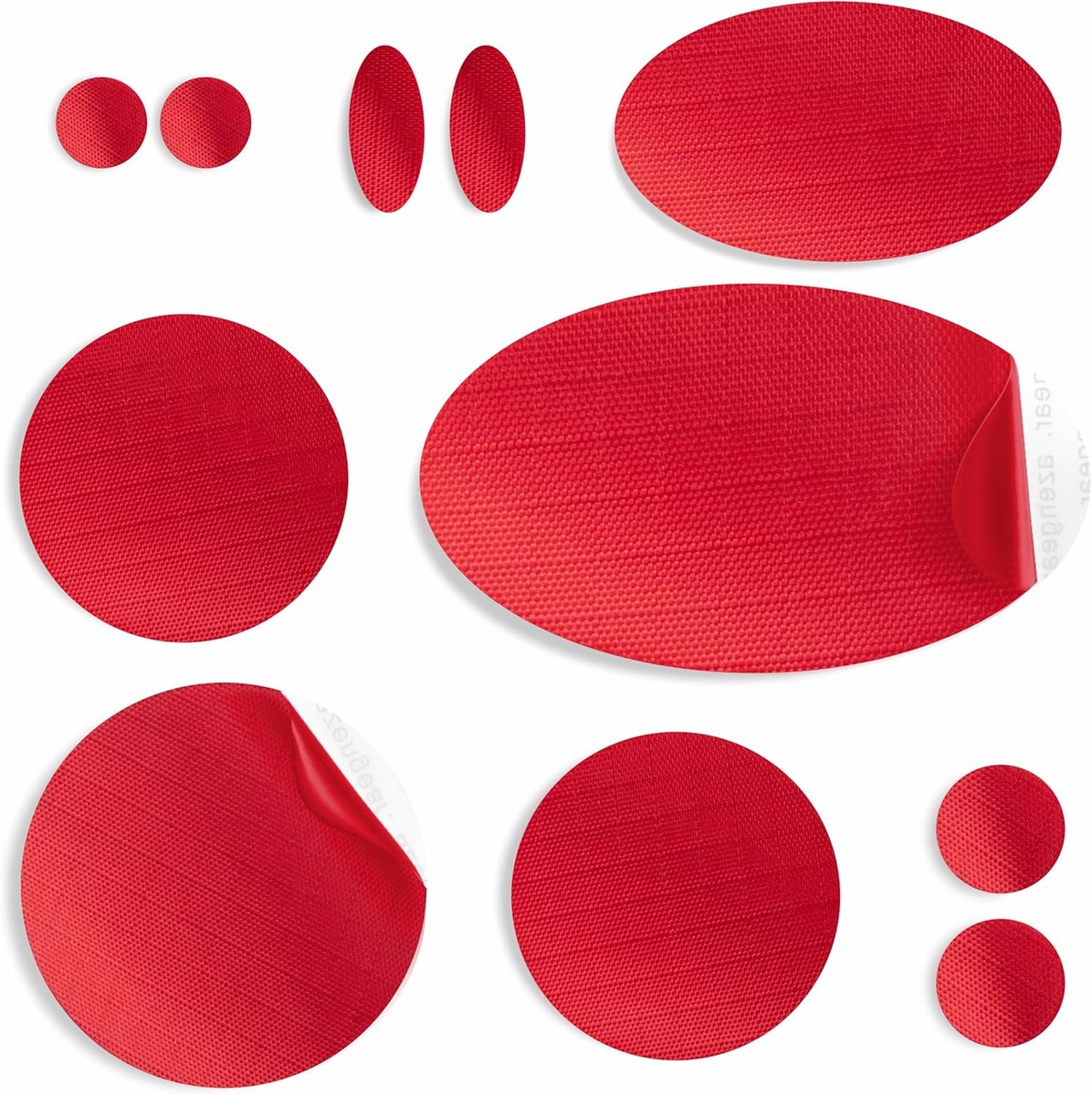 Waterdichte Reparatiestickers voor Kleding | Zelfklevend & Scheurbestendig Nylon voor Jassen en Tenten (11 Stuks)