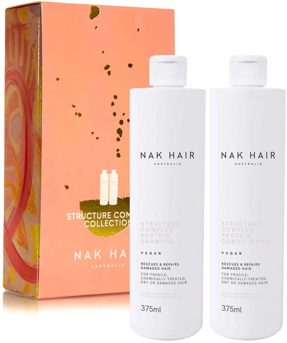 NAK Hair Structure Complex shampoo & Conditioner 375ml Duo