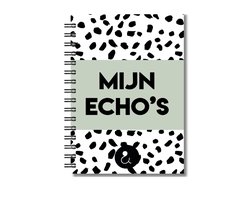 Echo Boekje | Mijn Echo’s | Zwangerschapsboekje Echo Foto’s | Dots Groen