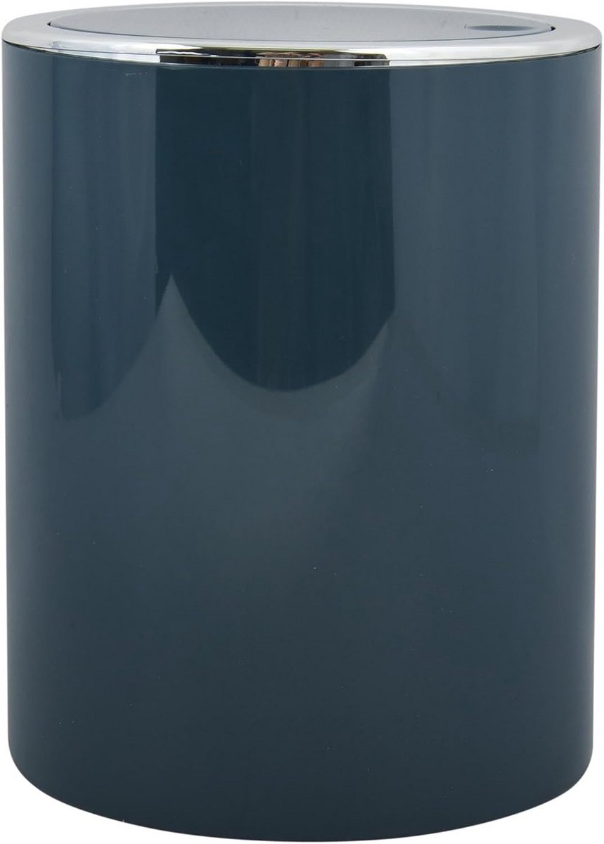 Kleine Pedaalemmer Badkamer Toilet Prullenbak 6 Liter Pastel Petrol