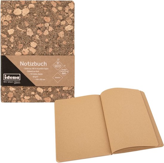 12253 Carnet De Notes 20 X 14 Cm Vierges 192 Pages En Papier 100