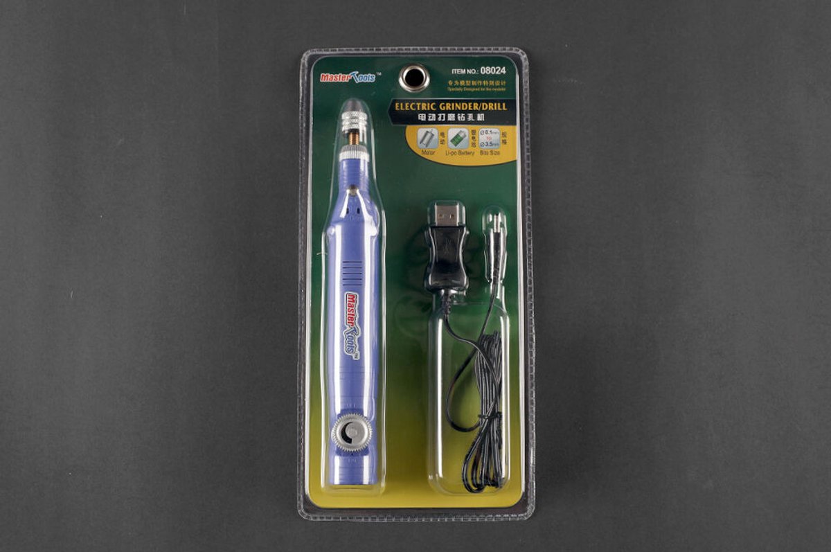 Master Tools Boorset - 08024 Mini Elektrische Handboor Gereedschap