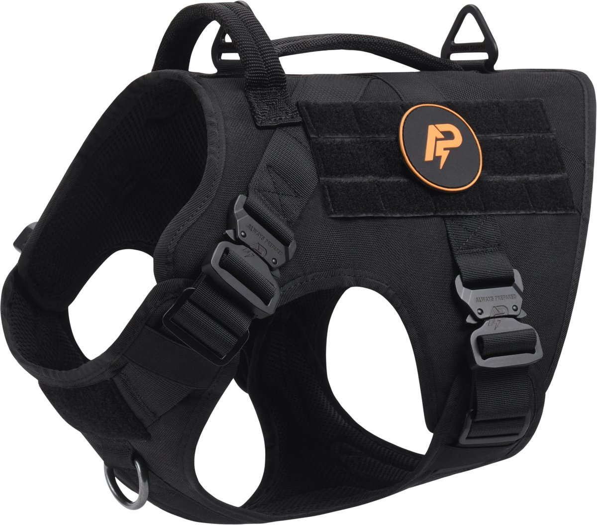 Bol.com Always Prepared Pro Hondentuig Hondentuigje Anti Trek Tuig Hondenharnas Y Tuig Hond Zwart Maat L aanbieding