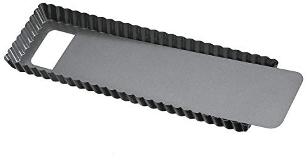 Bakvorm met Hefbodem 35 x 13 cm, Antiaanbaklaag en Snijbestendig