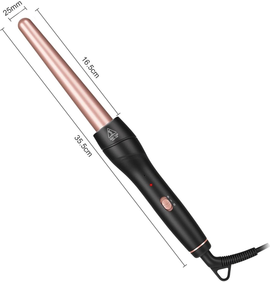 Perfect Curl - 5-in-1 Verwisselbare Keramische Krultang + - afbeelding 3