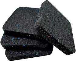 Trilmat Wasmachine - Antivibratiemat - 4 Stuks - Dempingsmat Voor Wasmachine - 9 Cm X 9 Cm - Antivibratiematten Voor Loopband - Antislip Rubberen Mat - Geluiddempende Pads Voor Wasmachine - [Energieklasse A]