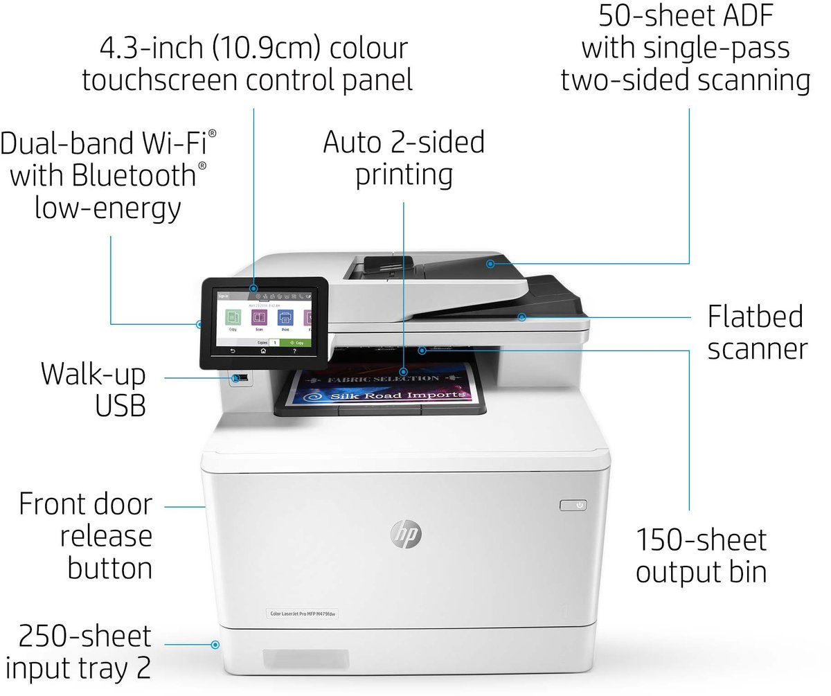 HP Color LaserJet Pro MFP M479fdw