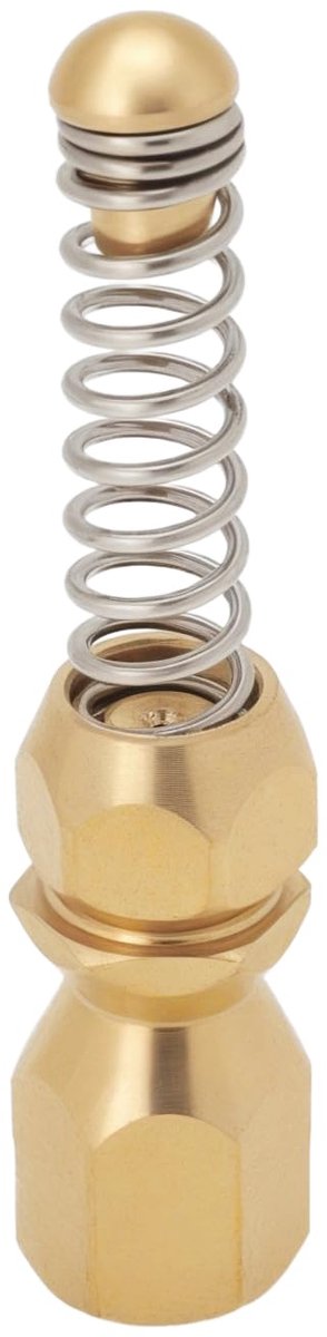 1 stuk G1/8 inch hogedruksproeier pijpreinigingssproeier spiraalveersproeier compatibel met Karcher compatibel met Kranzler compatibel met WAP