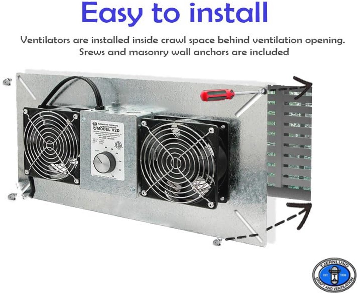 Ventilator voor Kelder om Vocht en Schimmel te Verminderen