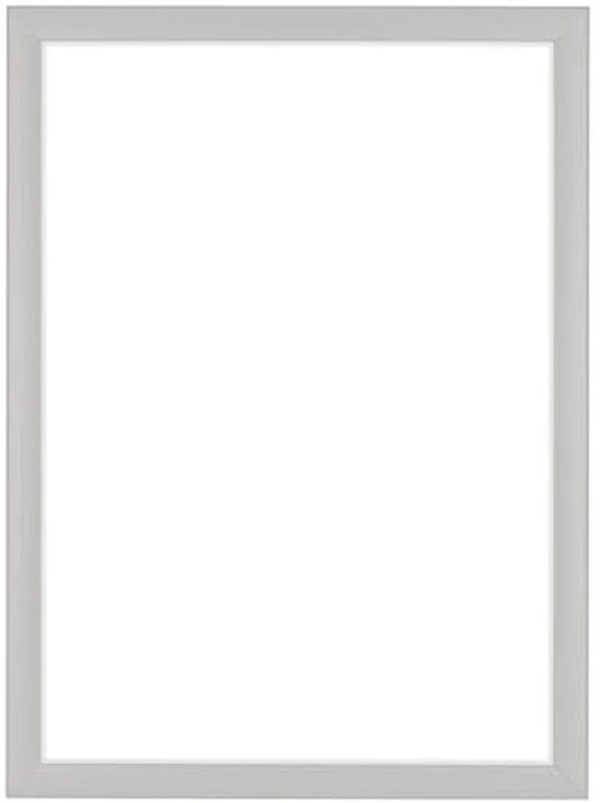 Lijsten Nederland | Aluminium Fotolijst BARTH Serie 1828 60x60 Cm Zwart Geborsteld Normaal Glas 2010000