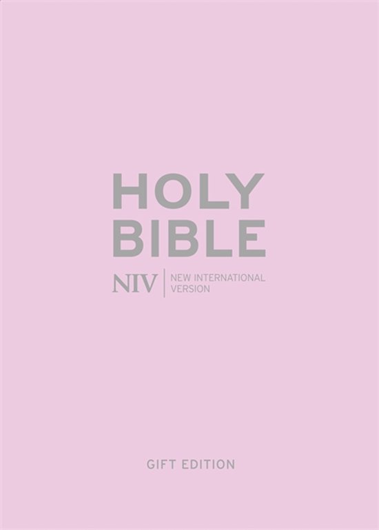 Niv Pocket Pastel Pink Soft-Tone Bible - cover