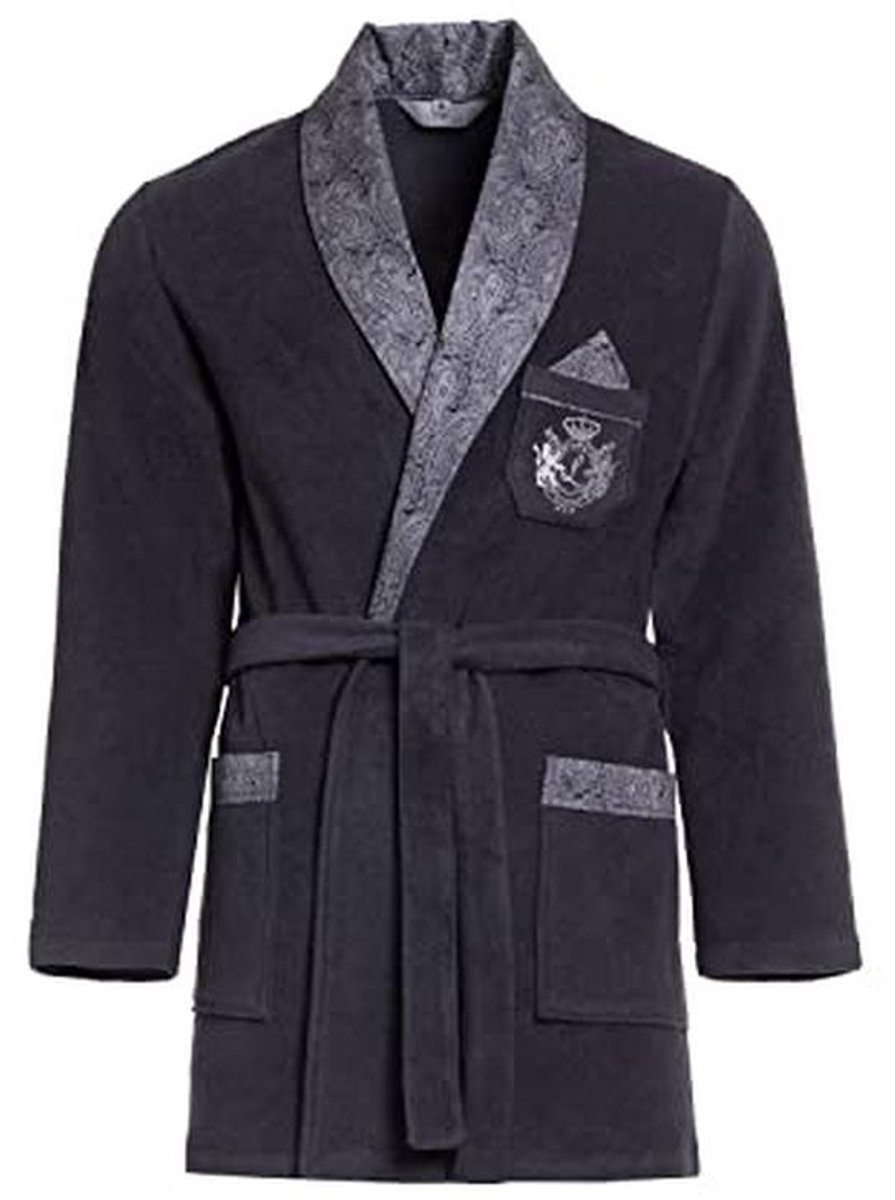 Korte badjas voor heren - elegante en warme ochtendjas
