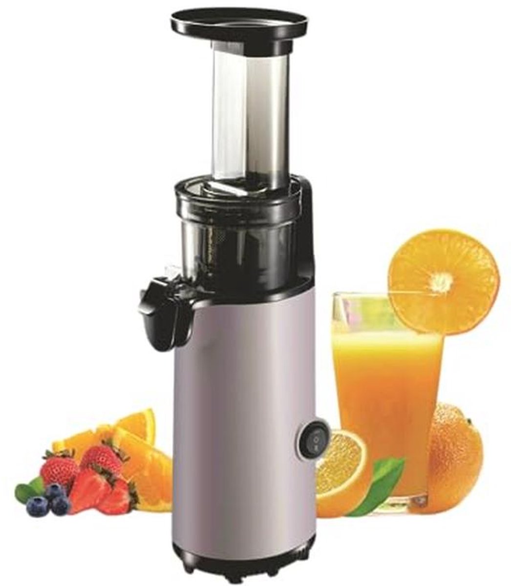 Stille sapcentrifuge voor langzaam koud persen met mixfunctie voor groenten en fruit